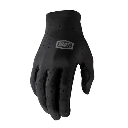 100 Percent Sling Long Finger Glove Black - SM
