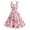 Pink Dresses for Women, variant on Blczomt Women Summer Dresses Formal Fit and Flare A Line High Waist Gown Green Peplum Sleeveless Dresses