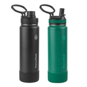 Thermoflask 24 Oz Stainless Steel Insulated Water Bottle, Set of 2