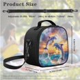 thumbnail image 5 of Jeiento Jumping Dolphin Backpack for Girls Boys 10-12 12-14 School Bag with Lunch Box Pencil Case Middle High Bookbag Back Pack Purse Elementary Schoolbags Daypack Back To School, 5 of 7