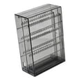 thumbnail image 4 of Soporte de arete de la caja de almacenamiento de joyas Organizador de joyas multi -joyas a prueba de polvo Multi capas para la tienda de tocador en Negro, 4 of 7