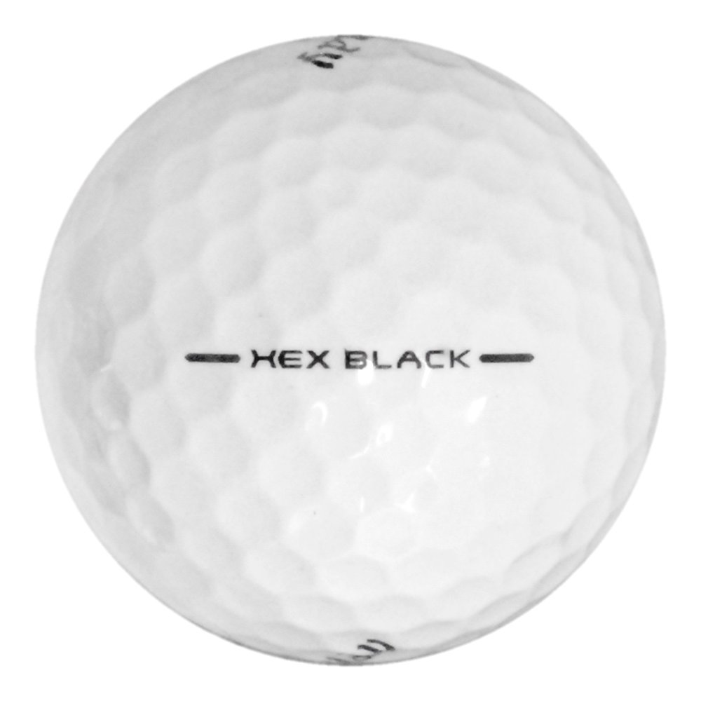 Callaway HEX Black Golf Balls, Used, Near Mint Quality, 50 Pack