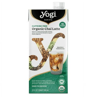 Yogi Tea Organic Caffeine Free Chai Latte -- 32 fl oz