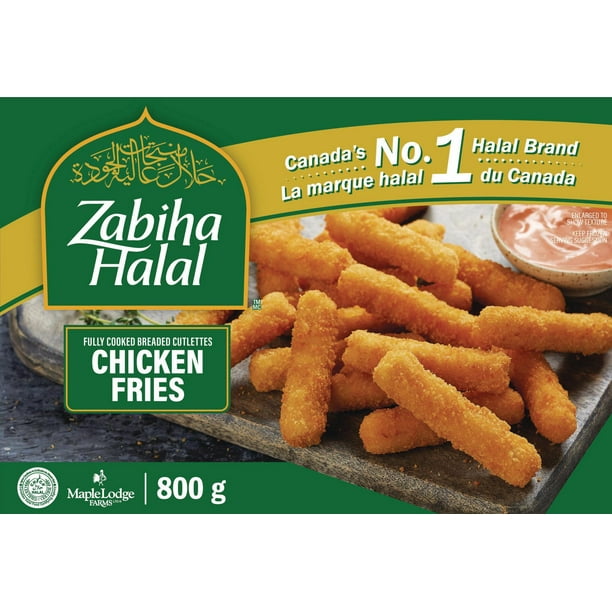 Zabiha Halal Chicken Fries, 800g Walmart.ca