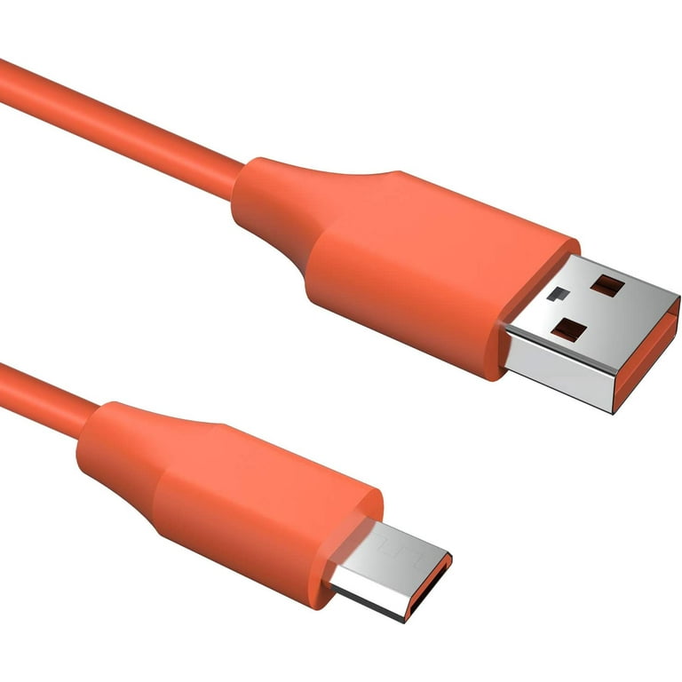 Micro USB Headphones Earbuds Short Charger Cable Compatible with