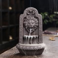 thumbnail image 1 of Quemador de de cascada, soporte de conos de artesanal , soporte de de reflujo para regalos, decoración de habitación Macarena Incensario de reflujo, 1 of 7