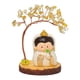 thumbnail image 1 of Mini estatua de Buda con árbol del dinero, figura en miniatura, árbol de la fortuna coleccionable Estilo D, 1 of 7