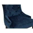 thumbnail image 4 of Chic Home Leigh Button Tufted Velvet Upholstered Counter Stool Chair, 4 of 4