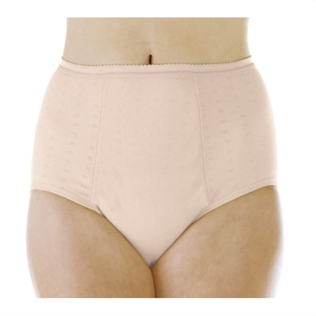 Lot de 3 Culottes d'Incontinence Super Absorbantes Lavables Réutilisables pour Femmes Beige 7X (Convient aux Hanches 59-61 Pouces)