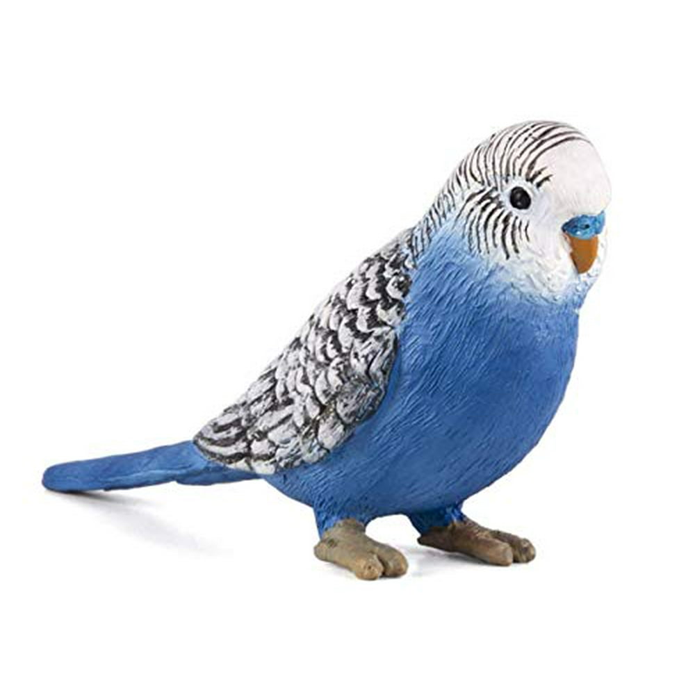 MOJO Blue Budgerigar (Australian Parakeet) Realistic International