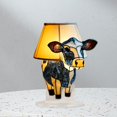 thumbnail image 1 of 2D Flat Cow Table Ornament Decorative Unique Acrylic Para Sala De Estar De Dormitorio, 1 of 9