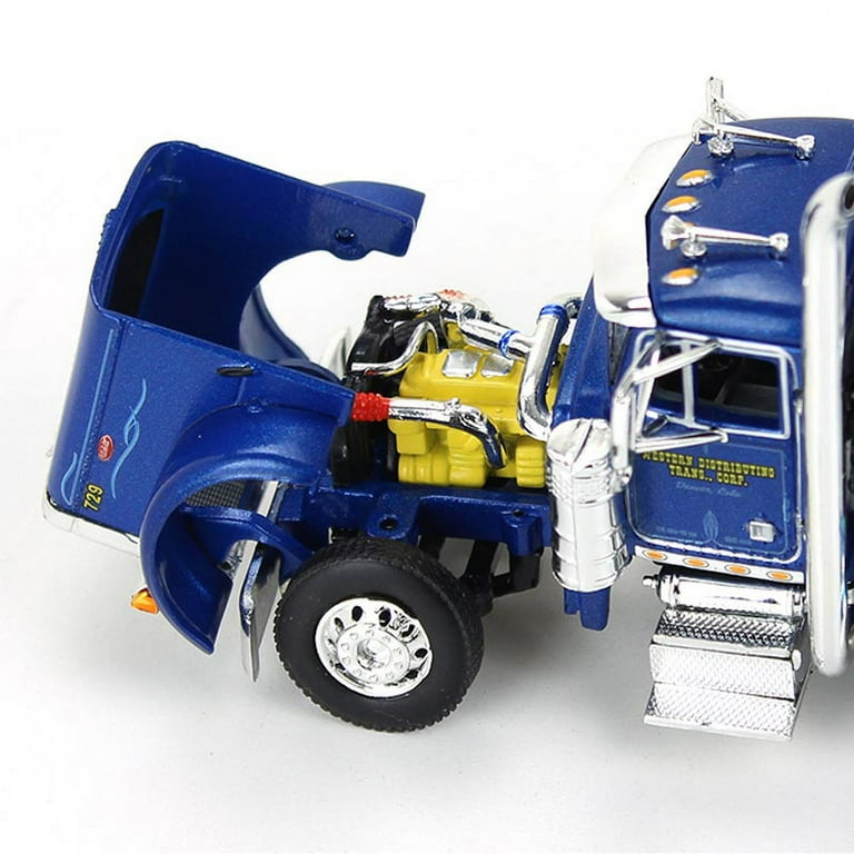 First Gear 1/64 Peterbilt 379 W/ Fontaine Lowboy, Fliptail First Gear 1/64 Peterbilt 379 W/ Fontaine Lowboy, Fliptail