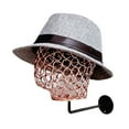 thumbnail image 3 of Cabeza de maniquí montada en la pared Sunnimix soporte de sombrero de peluca hierro, 3 of 7