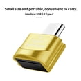 thumbnail image 2 of Lector de tarjetas tipo c Teléfono móvil Dispositivo de lectura de tarjetas de memoria TF Lector portátil Mini USB 2.0, Dorado Sweethay EL000376-01, 2 of 2
