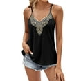 thumbnail image 1 of Gibobby Tirantes de chaleco transpirable de verano para mujer(Negro,G), 1 of 5