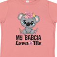 thumbnail image 4 of Inktastic My Babcia Loves Me Grandchild Girls Toddler T-Shirt, 4 of 5