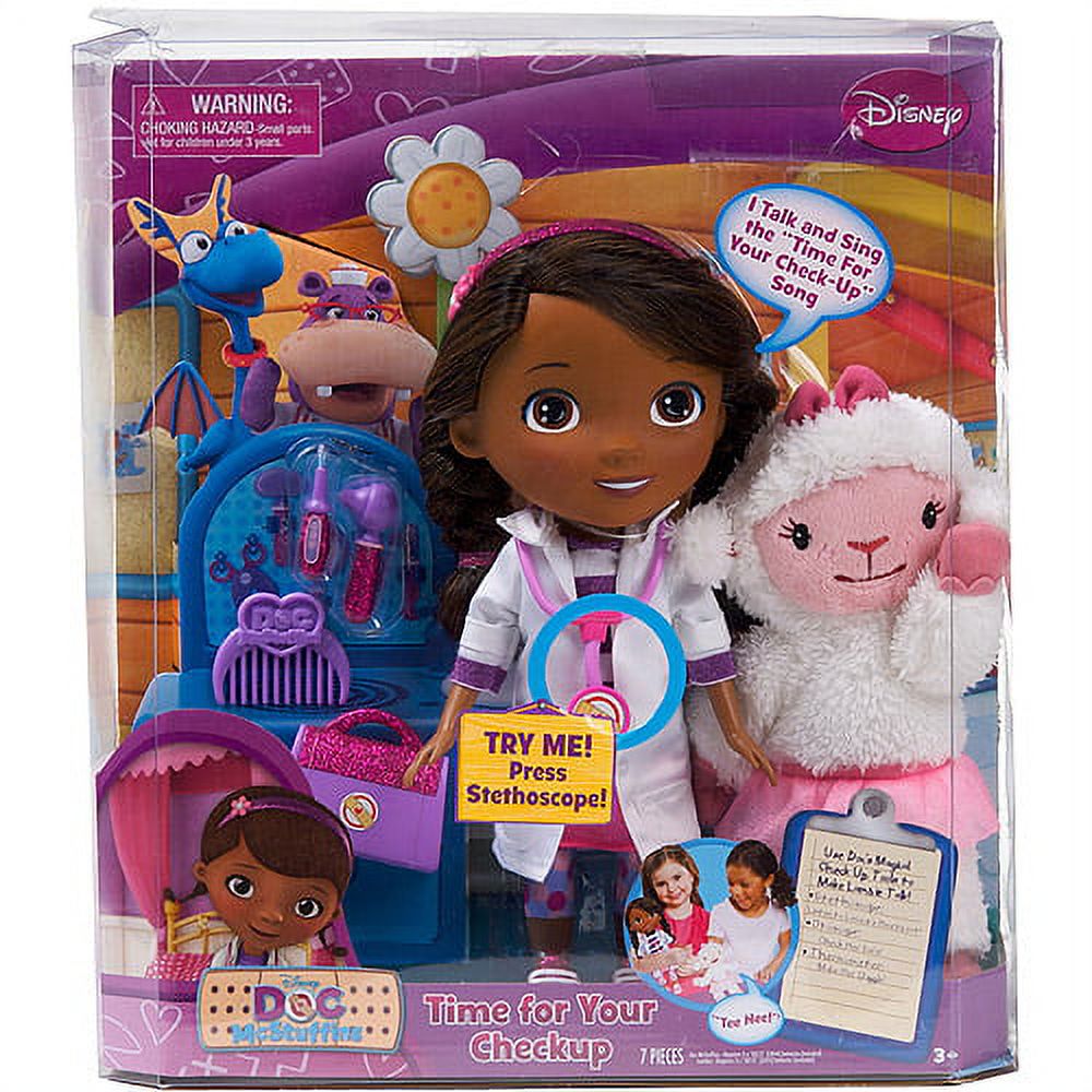 Just Play Disney Junior Doc McStuffins Get Better Checkup Center, Pretend  Play Doctor Kit, Officially Licensed Kids Toys for Ages 3 Up