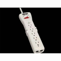 TRIPP LITE Protect It Surge Suppressor  Protect It Surge Suppressor - White - 12ft cord