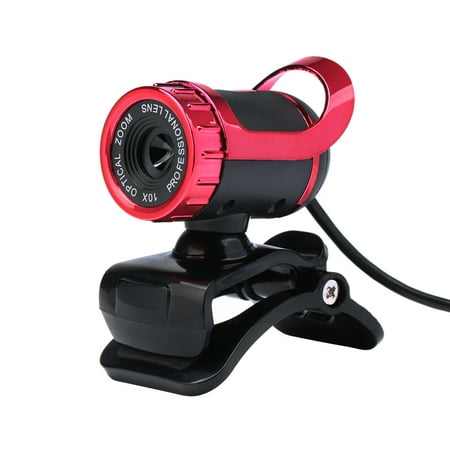 USB 2.0 50 Megapixel HD Camera Web Cam 360 Degree with MIC Clip-on for Desktop Skype Computer PC