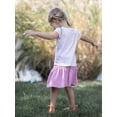 thumbnail image 2 of Little Star Organic Baby & Toddler Girl 3 Pk Short Sleeve Shirts, Size 12 Months - 5T, 2 of 6