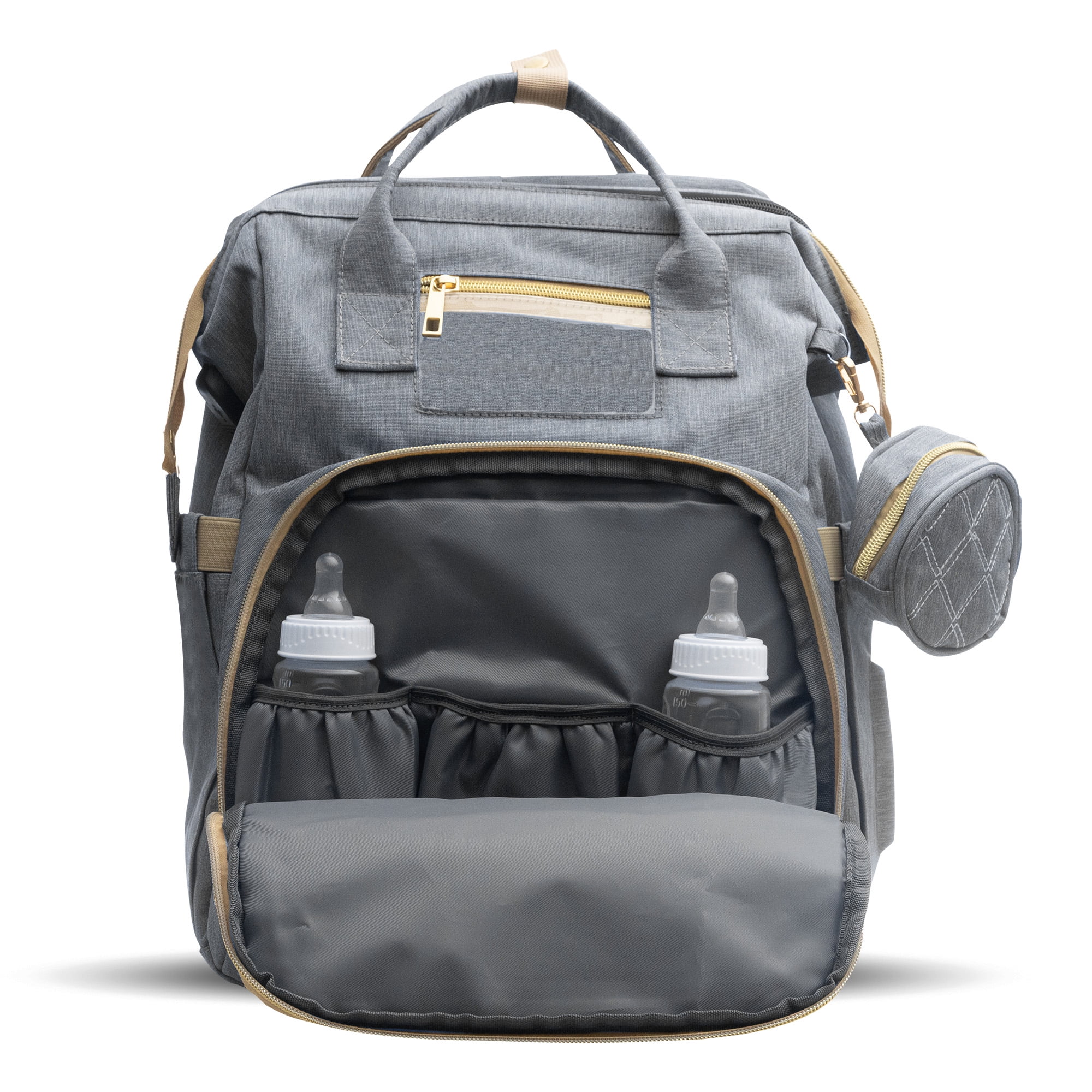 Exec-U-Gift Diaper Bag Backpack with Changing Station