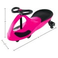 thumbnail image 3 of Lil’ Rider Wiggle Car for Ages 3 and Up - Twist, Wiggle, and Go (Pink), 3 of 7