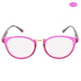 thumbnail image 2 of Gafas de lectura con bisagra de resorte para presbicia, gafas para hombres y mujeres con caja de almacenamiento+150 marco morado, 2 of 5