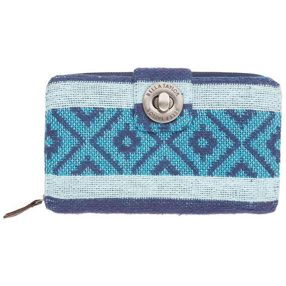 Eliza Cash System Wallet in Blue