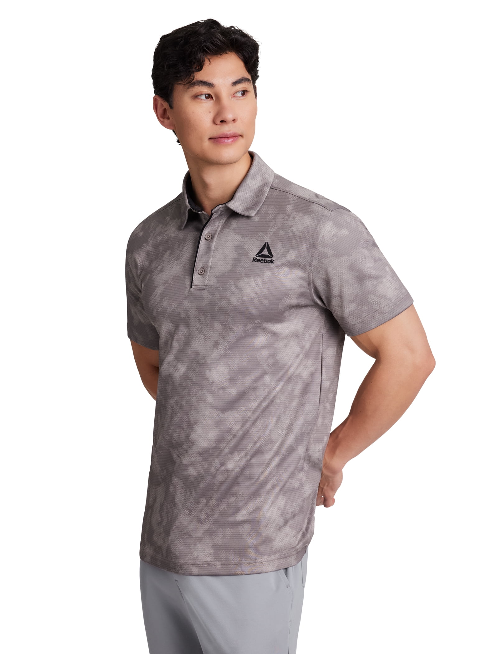 Reebok Men's and Big Men's Performance Polo Shirt, Sizes XS-5XL
