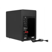 Monoprice CSW-10: 10 200-Watt Compact Subwoofer, High-Level Speaker Inputs, Crossover Setting, RCA Inputs