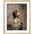 thumbnail image 2 of Praying Girl, Italian Painting of 19th Century, Figurative Religion Framed Art Print Wall Art by Roberto Ferruzzi Sold by Art.Com, 2 of 6