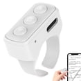 thumbnail image 6 of Blasgw Remote Control Short Video APP Page Turner For Phone Camera, Bluetooth Button Clicker Vidoe Scrolling Ring Rechargeable Camera Remote All Kinds White, 6 of 10