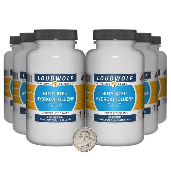 Butilhidroxitolueno Loudwolf 1,04 kg 6 Botellas