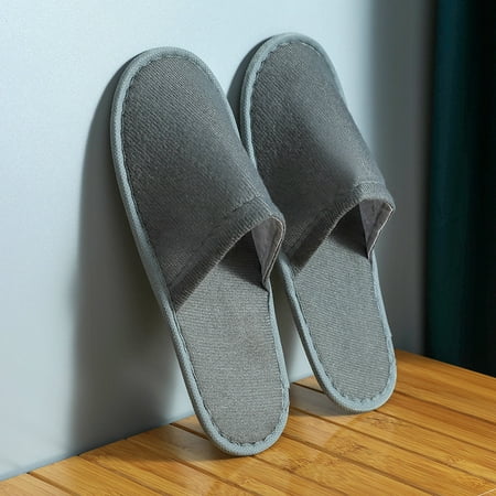 

New Hotel Disposable Slippers Thin Bottom for Hospitality Couple Home Travel Portable Hotel Beauty Shoes