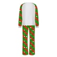thumbnail image 4 of Conjuntos de pijamas navideños familiares a juego Grinch 2024, pijama de Grinch con parte superior y pantalones de pijama a cuadros, pijama de Grinch para niños y adultos para la familia, Hombres S, 4 of 4