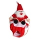 thumbnail image 1 of Abrigo navideño para perros, disfraz cálido y elegante de felpa para mascotas de Papá Noel, para perros pequeños, medianos y grandes, gatos S, 1 of 5
