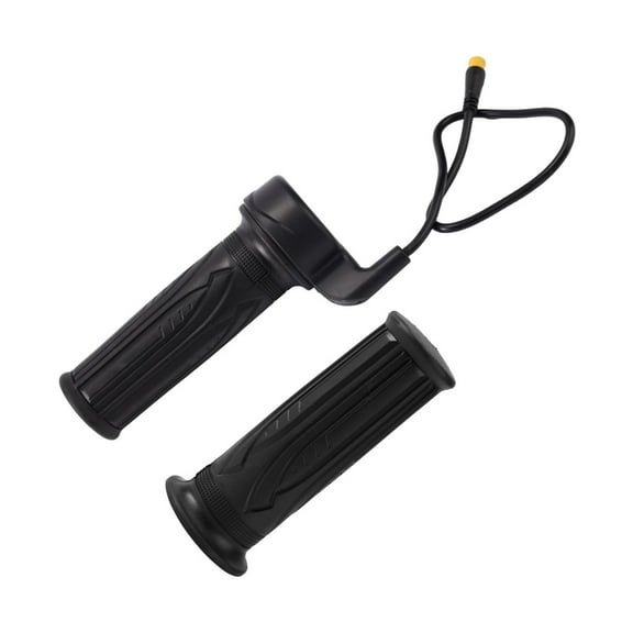 CSYANXING Ebike Full Twist Throttle Grip Kit 12V-72V ABS PVC 3Pin Waterproof 275mm Line for Electric Bicycles Scooters