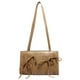 thumbnail image 1 of Bolso Hobo para Mujer PU Cuero Color Sólido Viajes Compras, 1 of 9