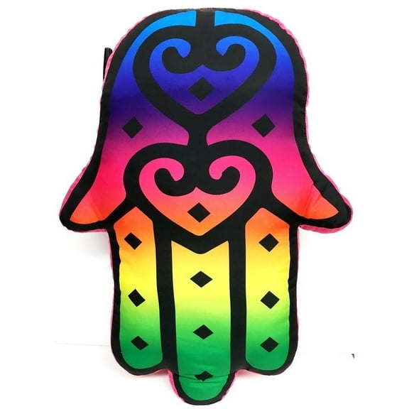 Camp Bunk Kids Autograph Pillows A Great Pre-Camp Gift for Boys Or Girls(Hamsa Die Cut)