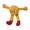 A, variant on Catnip Plush Sound Making Dolly Toy, Interactive Cat Toy with Built-in Crinkle Paper for Increased Chewing Friction and Durability, Soft Boredom Relief Toy for All Cats