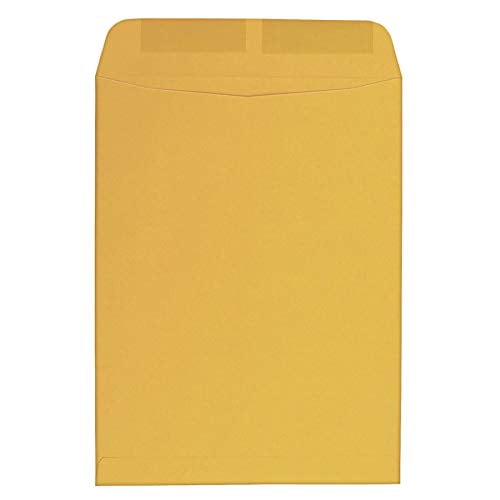 Office Depot Large Format Open-End Kraft Envelopes, 9in. x 12in., Brown, Pack Of 250, 77673