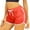 Red, variant on POROPL Flare-Leg Casual Women Short Pants Shorts Beach Womens Ladies Black Shorts Christmas Shorts Short For Clearence