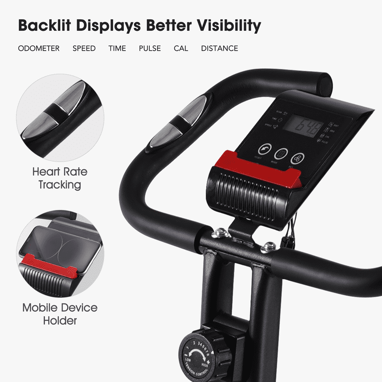 Naipo Folding Exercise Bike, 16 Resistance Levels photo 4