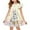 #A06-Pink, variant on Abcomgle Girls Easter Dresses 7-8 Bunny Print T Shirt Dresses for Girls Cute A-Line Flutter Sleeve Dress Outfits Crewneck Casual Swing Dresses for Girls,Sky Blue,11-12Years
