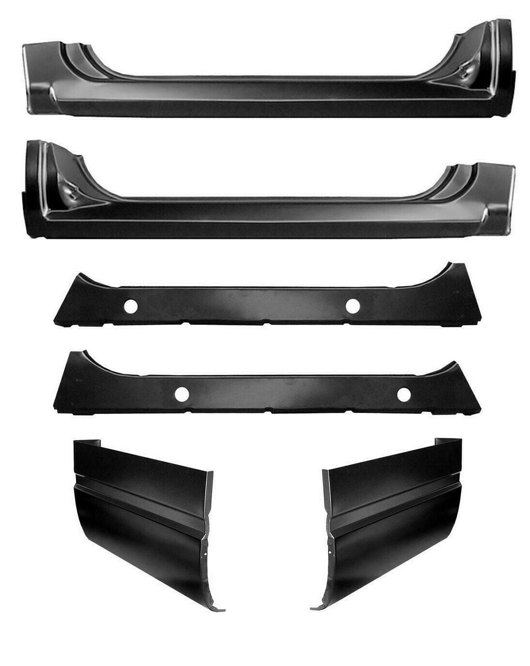 97 Chevy Inner Rocker Panels 1988-1998 Chevy C/K Pickup Factory Style Outer Rocker Panels, Inner ...