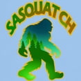 thumbnail image 3 of CafePress - Sasquatch Forest Scene T Shirt - Light T-Shirt - CP, 3 of 4