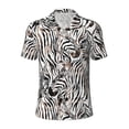 thumbnail image 2 of Daiia Leopard And Zebra Pattern Men’s Polo Shirts,Solid Deck Shirt,Classic Fit, Breathable Cotton Polo for Casual and Sport Wear-XX-Large, 2 of 7