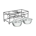 thumbnail image 7 of PETMAKER Elevated Dog Bowl Stand with 2 Stainless-Steel 40-Ounce Bowls, 7 of 7