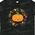 thumbnail image 4 of Inktastic Thanksgiving Wreath Autumn Fall Pumpkin Boys or Girls Toddler T-Shirt, 4 of 5