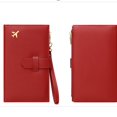 thumbnail image 4 of XWSHYW Fundas para Pasaportes Billetera Segura y Múltiples Ranuras para Tarjetas y Documentos de Identidad, 4 of 6